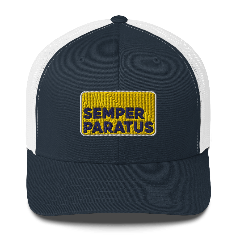 24th Infantry Regiment Semper Paratus Embroidered Trucker Hat