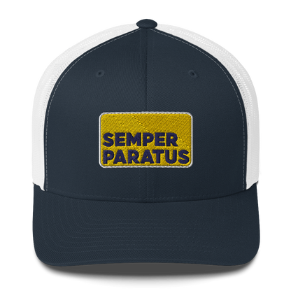 24th Infantry Regiment Semper Paratus Embroidered Trucker Hat