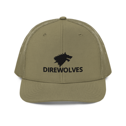 Delta Company, 82nd Aviation Regiment Direwolf Embroidered Trucker Hat