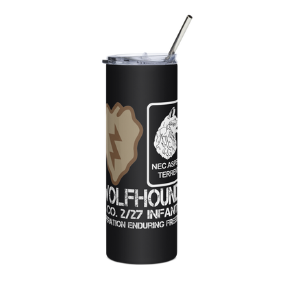 2/27 Infantry Wolfhounds OEF Tumbler