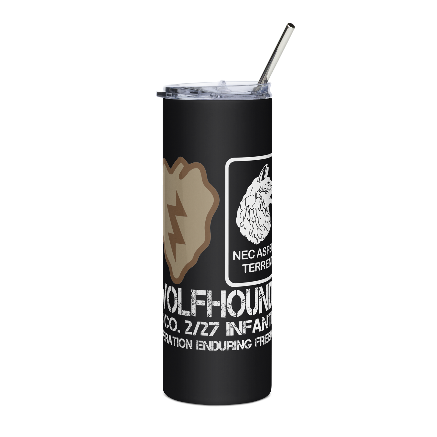 2/27 Infantry Wolfhounds OEF Tumbler