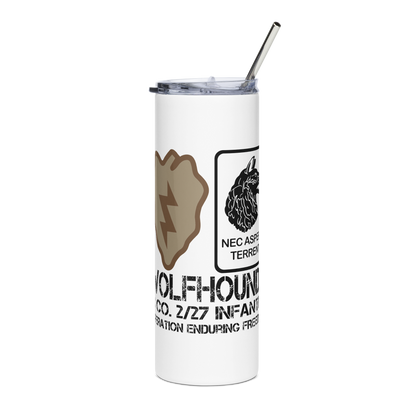 2/27 Infantry Wolfhounds OEF Tumbler