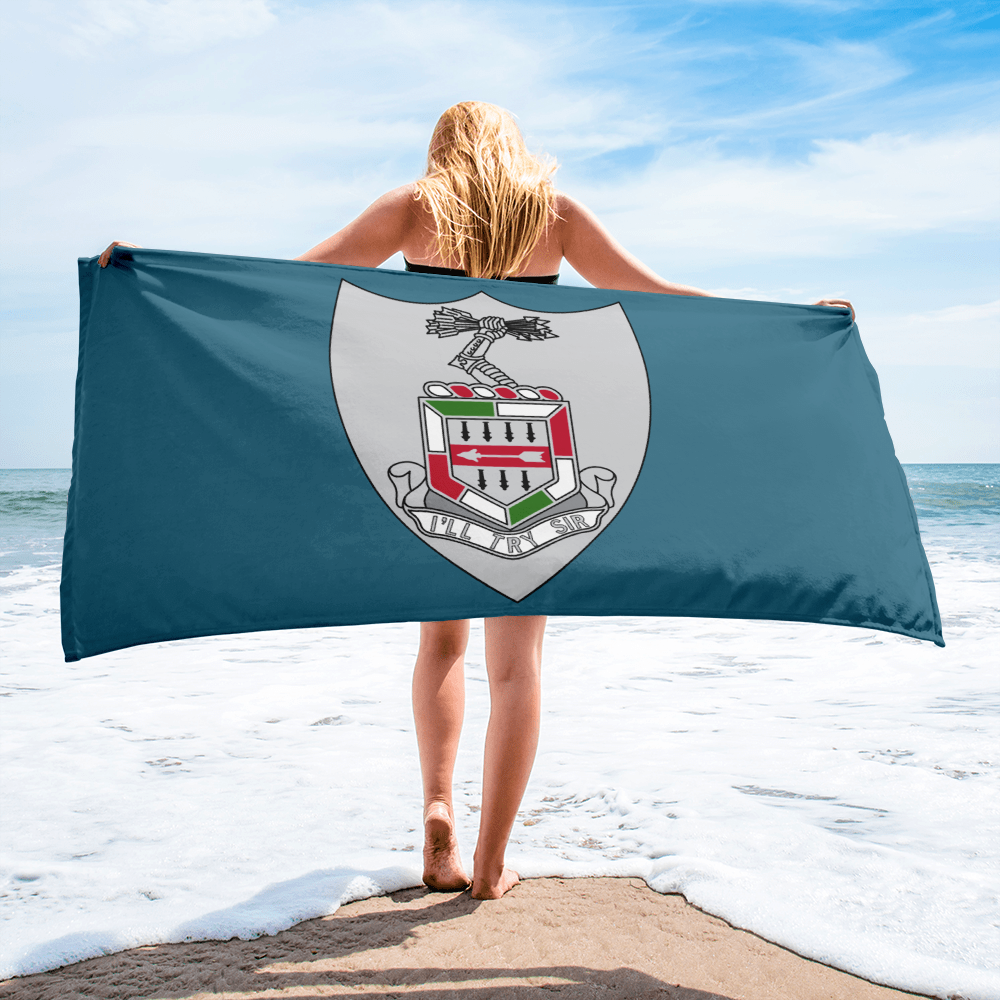 5th Infantry Regiment Beach Towel