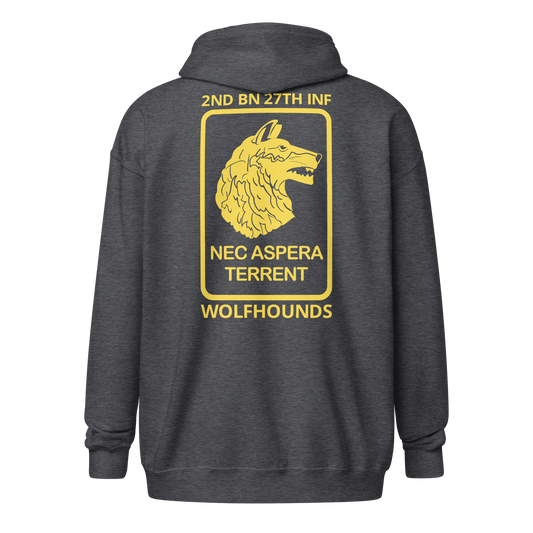 2/27 Wolfhounds Zip Hoodie