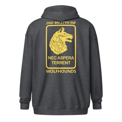 2/27 Wolfhounds Zip Hoodie