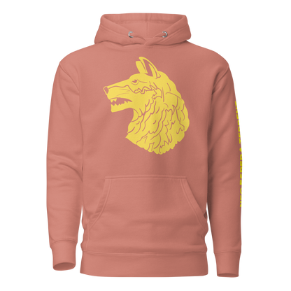 Wolfhounds Front Print Hoodie - Left Facing