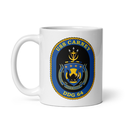 USS Carney 11oz Ceramic Mug