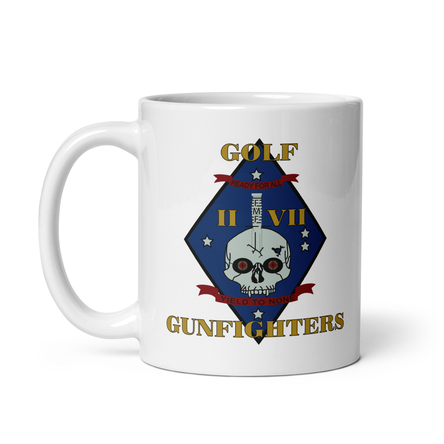 2/7 Golf Gunfighters 11oz Ceramic Mug