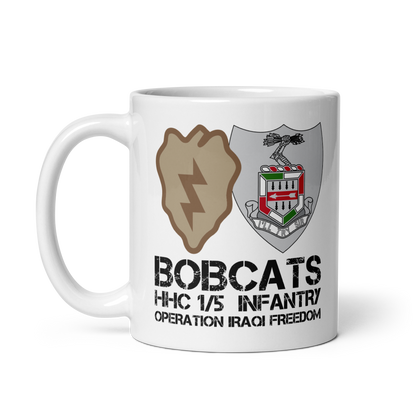 1/5 Infantry Bobcats OIF Mug