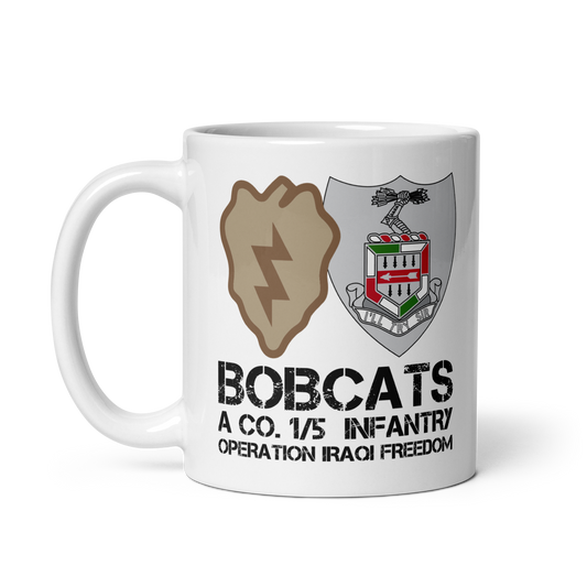 1/5 Infantry Bobcats OIF Mug