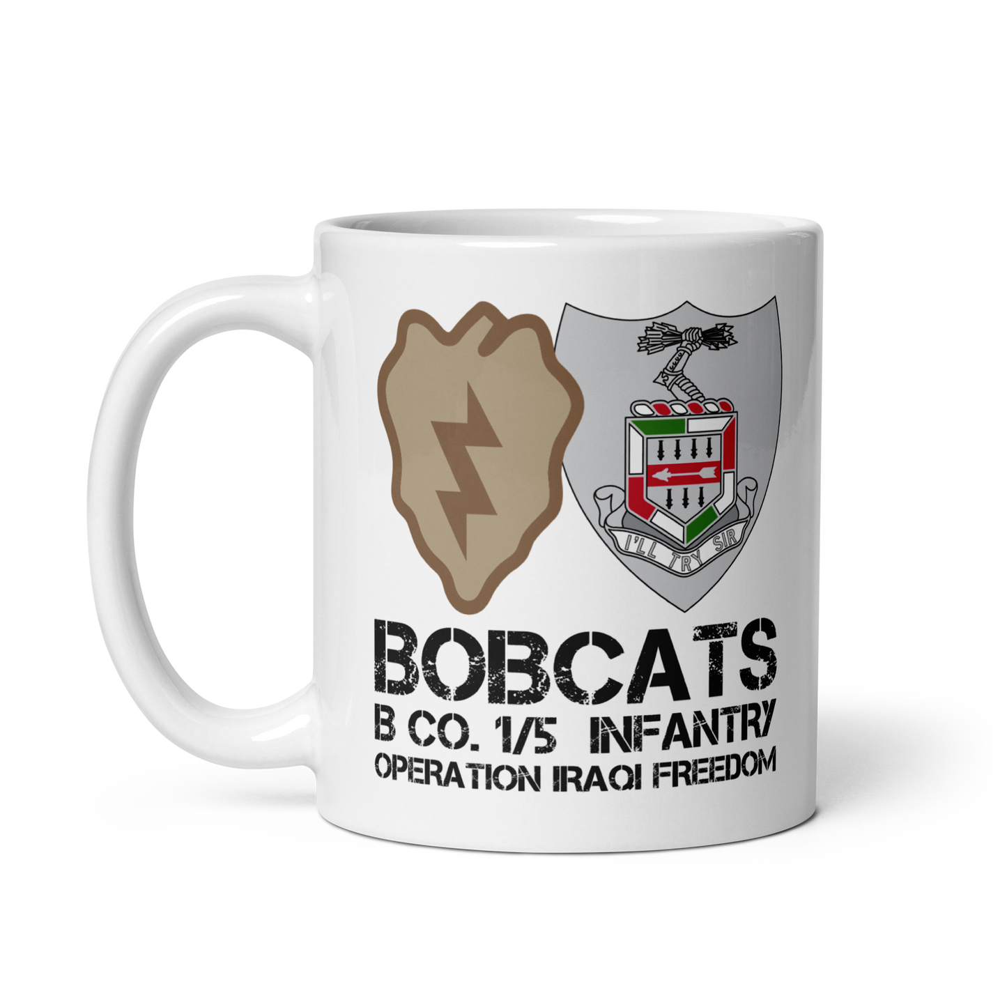 1/5 Infantry Bobcats OIF Mug