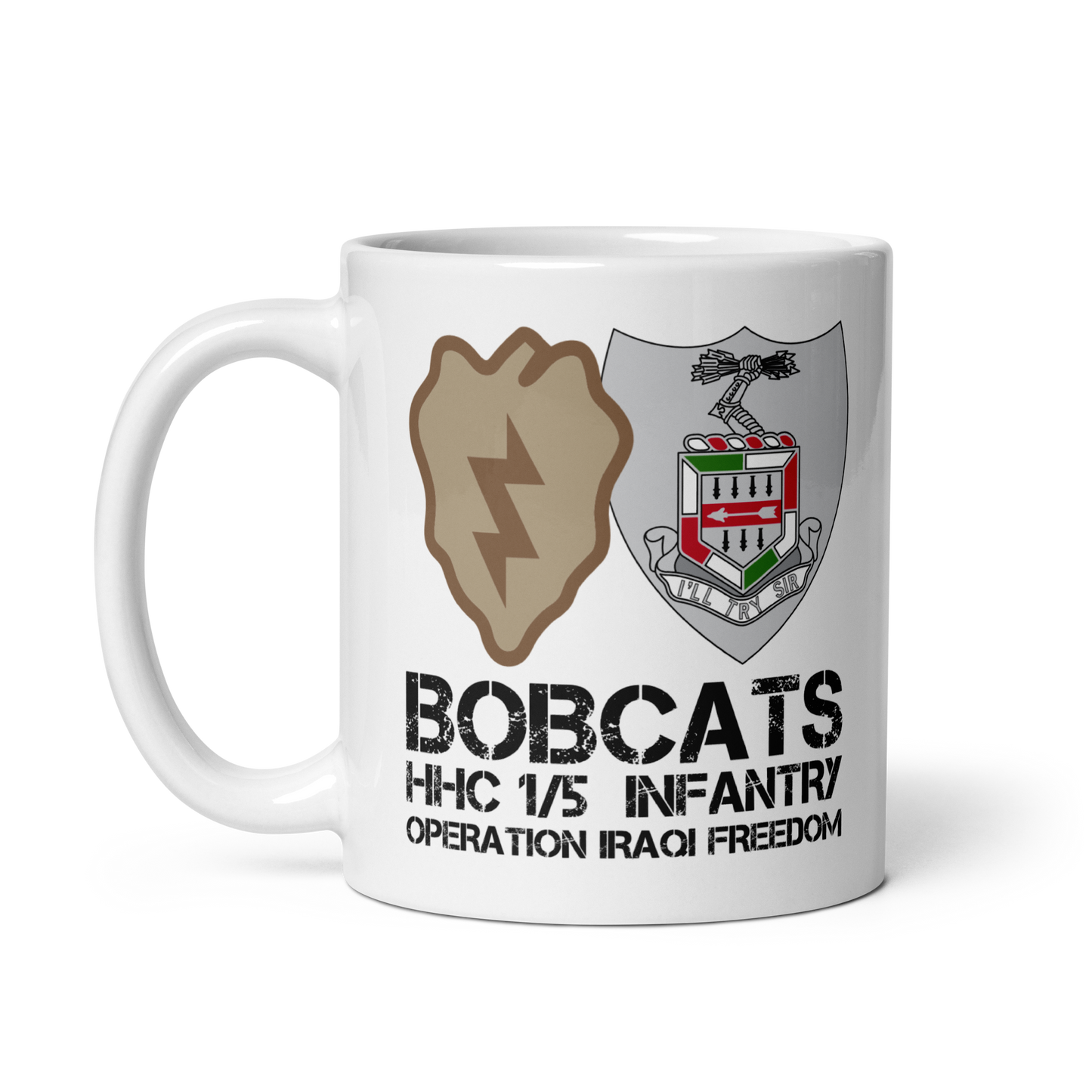 1/5 Infantry Bobcats OIF Mug