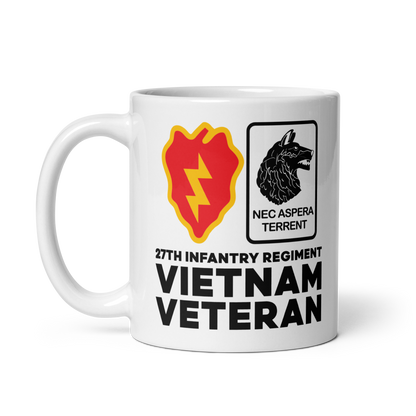 25th Infantry Division, 27th Infantry Regiment Vietnam Veteran 11oz Ceramic Mug