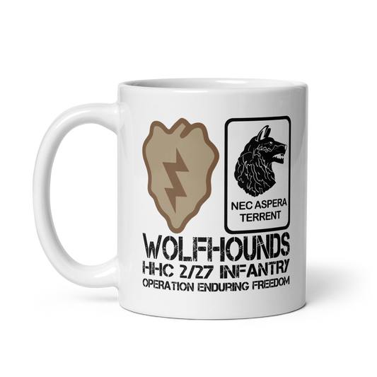 2/27 Infantry Wolfhounds OEF Mug