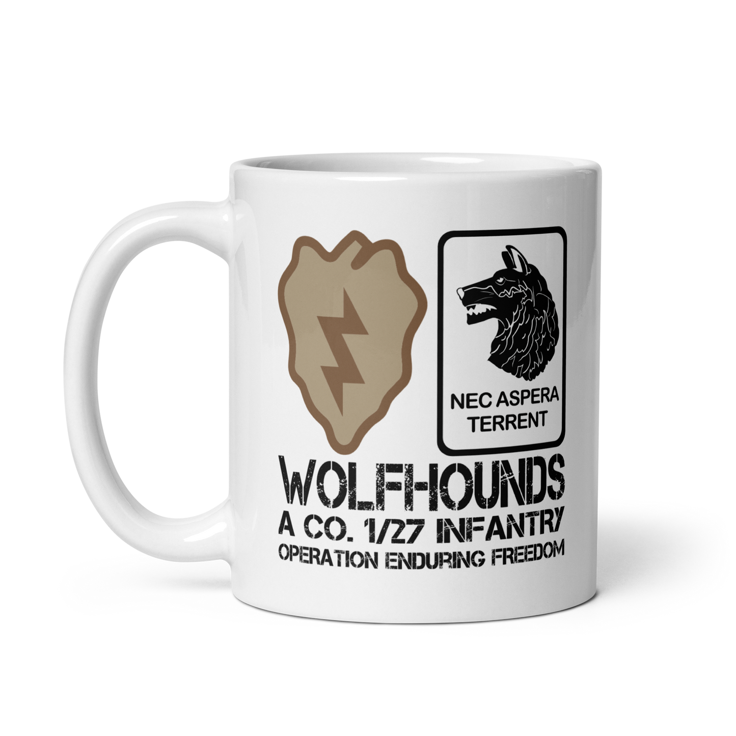 1/27 Infantry Wolfhounds OEF Mug